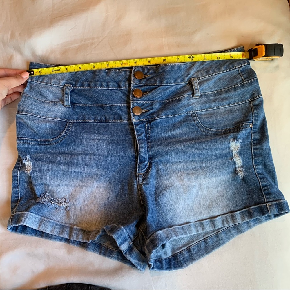 Refugee Jean Shorts